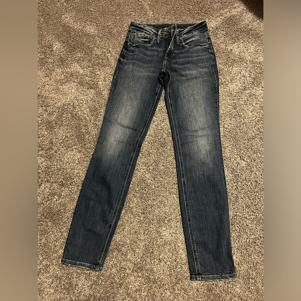 Silver women’s Jeans waist 26, Length 29